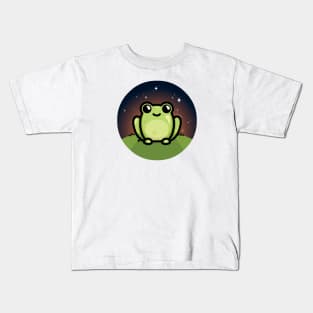 Chony Boi - Frog (Scene) Kids T-Shirt